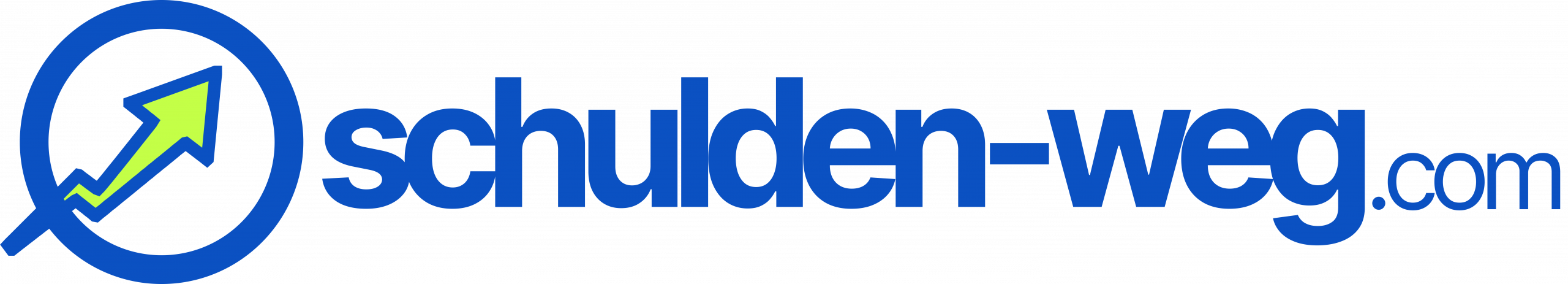 schulden-weg.com – Logo der digitalen Schuldnerberatung für Schuldenvergleich ohne Insolvenz